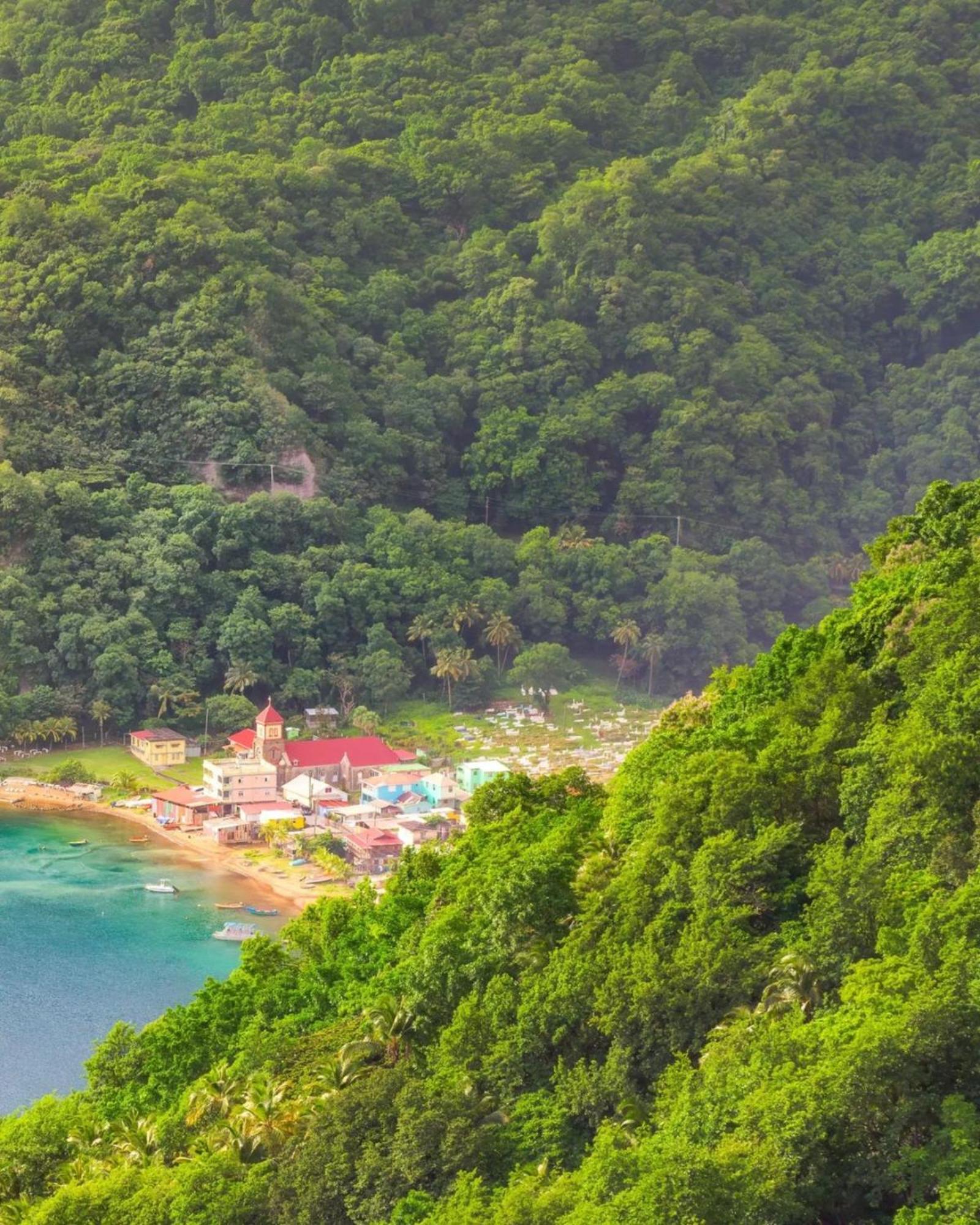 Rainbow Heights Apartment, Soufriere 外观 照片